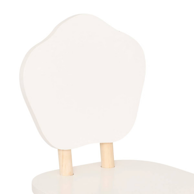 Sedia per Bambini Fiore Bianca 23 x 23 x 47 cm