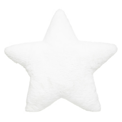 Cuscino Sagomato Stellina Bianco 39 x 39 cm