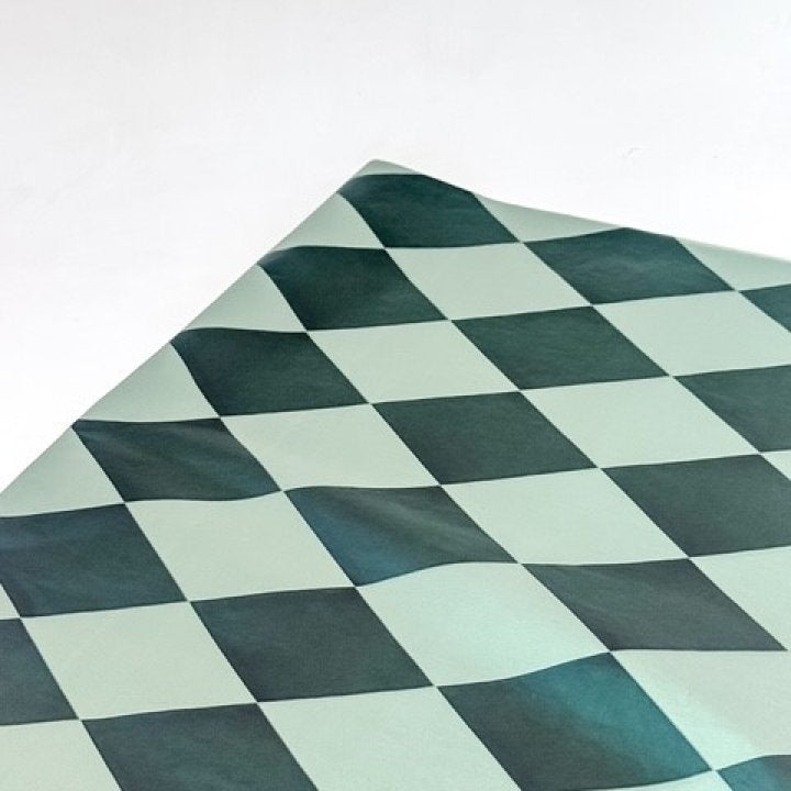 Carta Velina Rombi Verde 62 x 86 cm - 25 pezzi