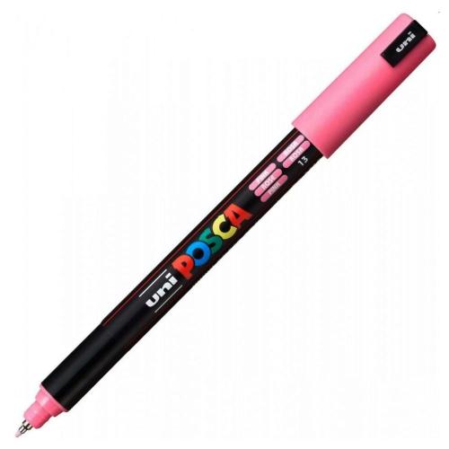 Pennarello Marcatore a Tempera Uni Posca a Punta Fine Rosa