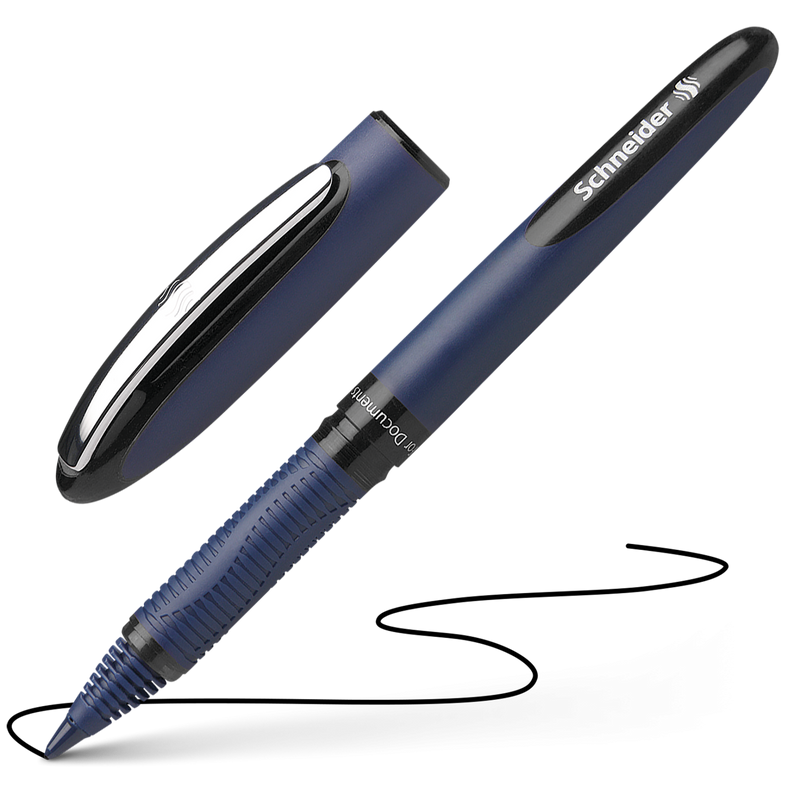 Penna Roller Liquid Schneider One Business a Tratto 0,6 mm / Nero