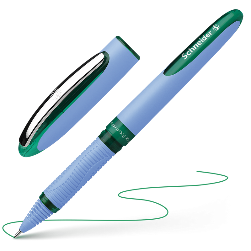 Penna Roller Liquid Schneider One Hybrid N a Tratto 0,3 mm / Verde