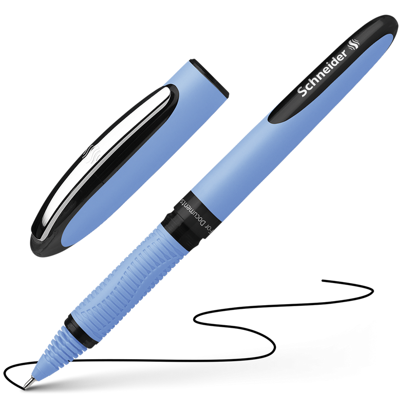 Penna Roller Liquid Schneider One Hybrid N a Tratto 0,5 mm / Nero
