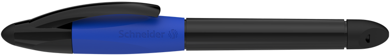 Penna Roller Schneider Base Ball con Cartucce 852 Nero e Blu