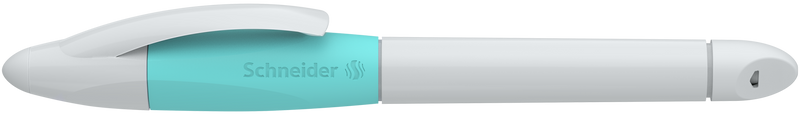 Penna Roller Schneider Base Ball con Cartucce 852 Bianco e Blu