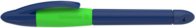 Penna Roller Schneider Base Ball con Cartucce 852 Blu e Verde
