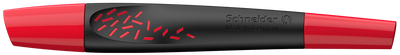 Penna Roller Cancellabile Schneider Breeze con Fusto Rosso
