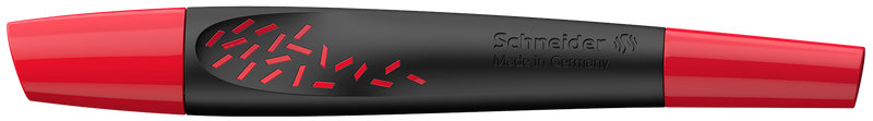 Penna Roller Cancellabile Schneider Breeze con Fusto Rosso