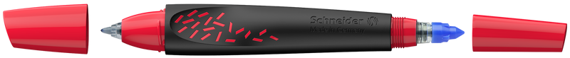 Penna Roller Cancellabile Schneider Breeze con Fusto Rosso