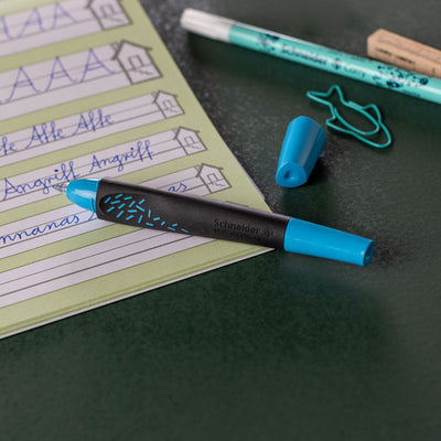 Penna Roller Cancellabile Schneider Breeze con Fusto Blu