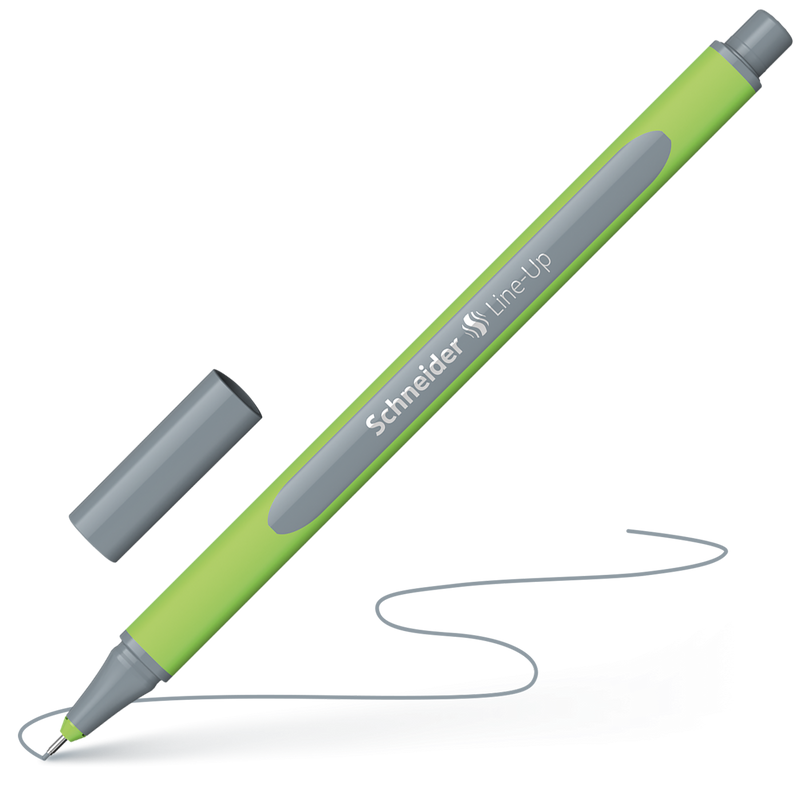 Pennarello Fineliner Schneider Line-Up a Tratto 0,4 mm / Grey Silver