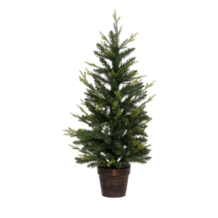 Albero di Natale Helsinki con Vaso 100 cm