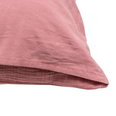 Completo da Lettino in Cotone Rosa Antico 140 x 200 cm