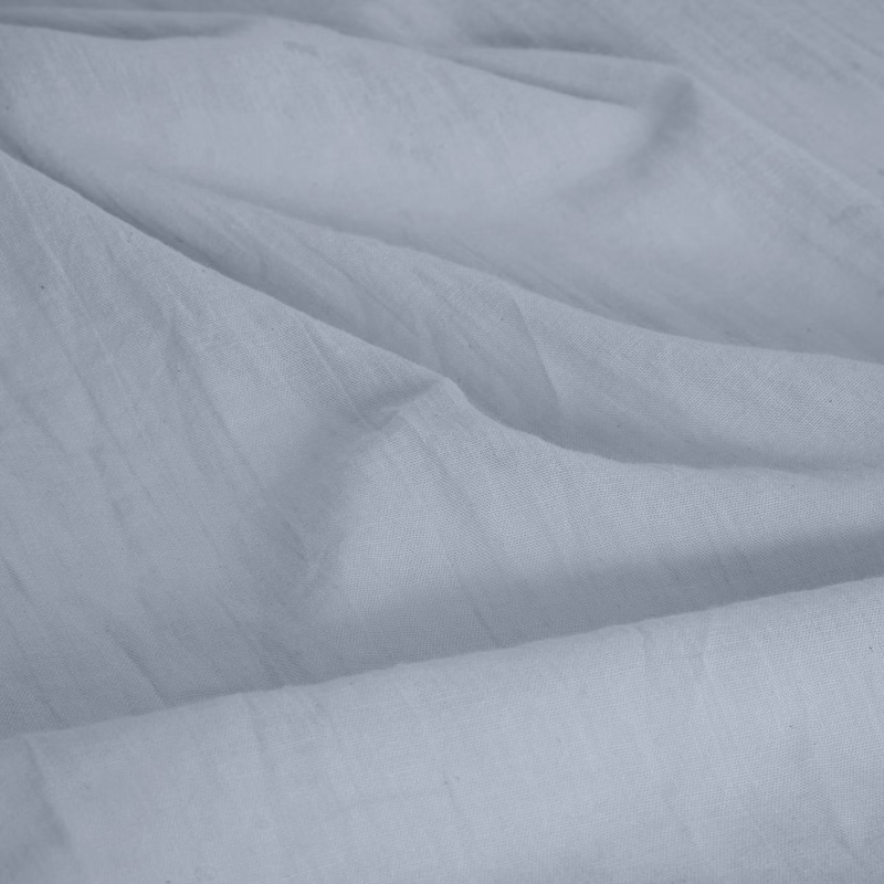 Baldacchino per Lettino Garza in Cotone Blu  350 cm