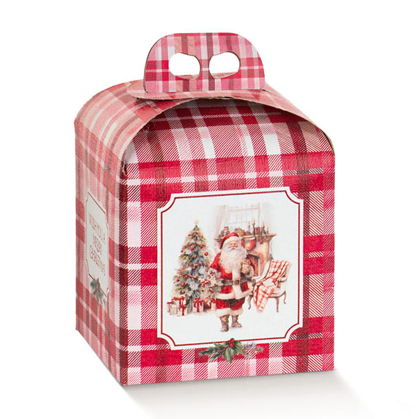 Scatola Porta Panettone Santa&