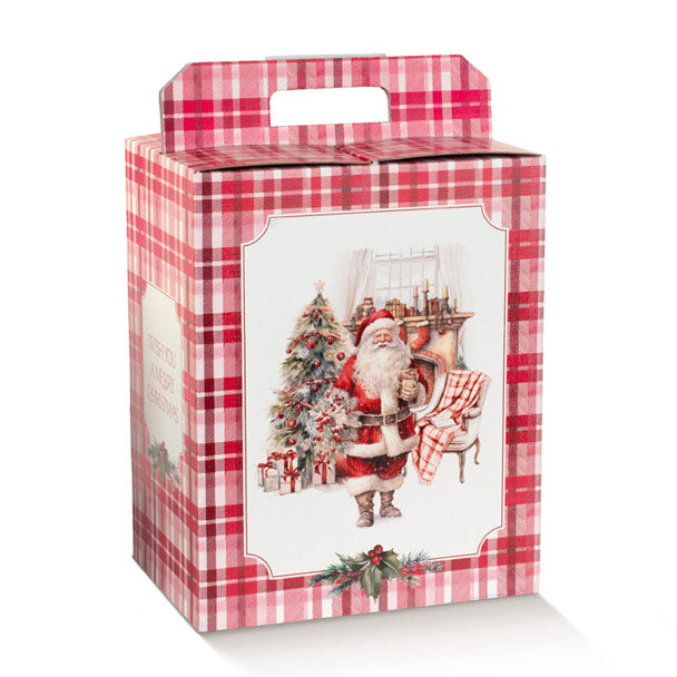 Scatola Porta Panettone e Bottiglie Santa&