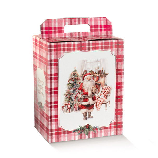 Scatola Porta Panettone e Bottiglie Santa&