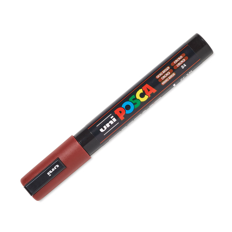 Pennarello Marcatore a Tempera Uni Posca a Punta Media Cacao