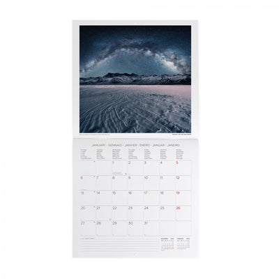 Calendario da Muro 2025 - Planet Earth - 30 x 29 cm