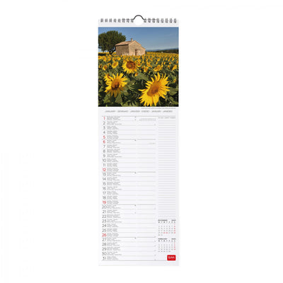 Calendario da Muro 2025 - Provence - 16 x 49 cm