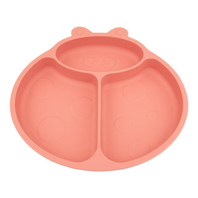 Set Pappa Coccinella in Silicone Rosa - 4 pezzi
