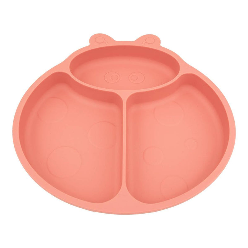 Set Pappa Coccinella in Silicone Rosa - 4 pezzi