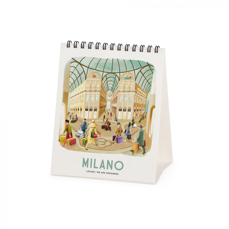 Calendario da Tavolo 2025 - Italy - 12 x 14,5 cm