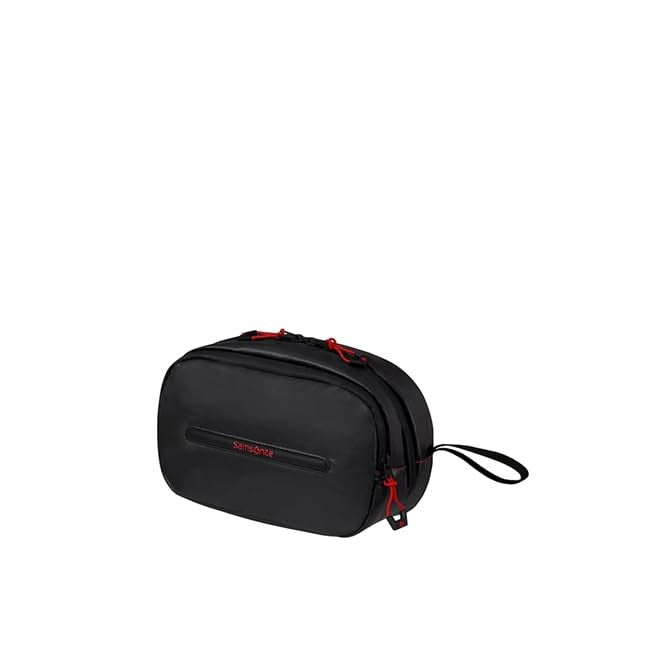 Samsonite Beauty Case Ecodiver Nero in Tessuto Riciclato