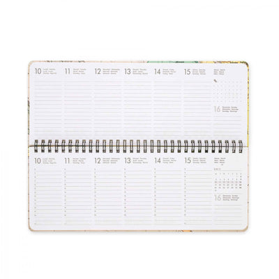 Diario 12 Mesi Desk Planner - Travel