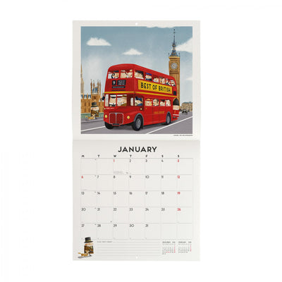 Calendario da Muro 2025 - London - 30 x 29 cm