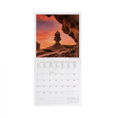 Calendario da Muro 2025 - Sunsets - 18 x 18 cm