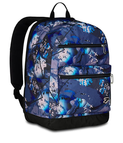 Zaino Seven Reversibile Backpack Dark Spots in GRS con Earphones Wireless