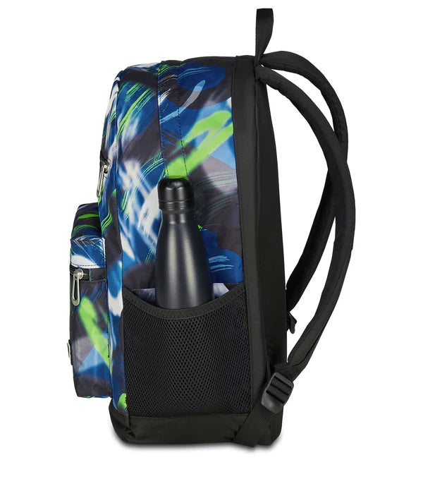 Zaino Seven Reversibile Color Mark Boy in GRS con Earphones Wireless