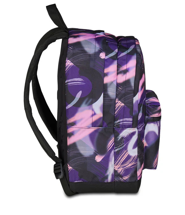 Zaino Scuola Seven Pro XXL Reversibile - Zaino Doppio Scomparto Con Porta PC, Borraccia E Auricolari Wireless, Per Medie E Superiori, Viola