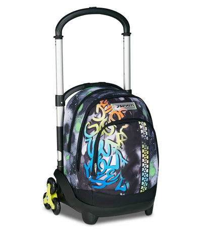 Zaino Trolley Seven Flex a 3 Ruote Sprint Paint Boy