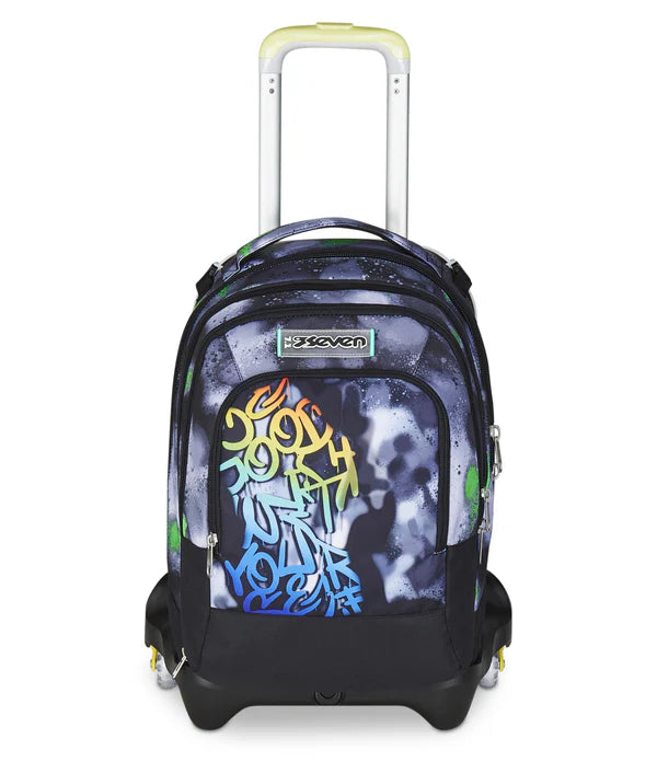 Zaino Trolley Jack Seven Detach a 3 Ruote Sprint Paint Boy