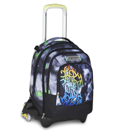 Zaino Trolley Jack Seven Detach a 3 Ruote Sprint Paint Boy