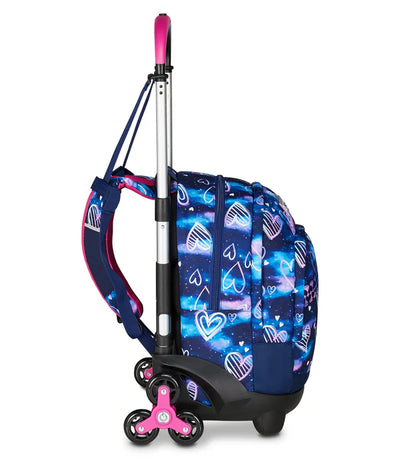 Zaino Trolley Seven Flex a 3 Ruote Gloomy Heart