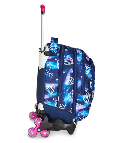 Zaino Trolley Jack Seven Detach a 3 Ruote Gloomy Heart