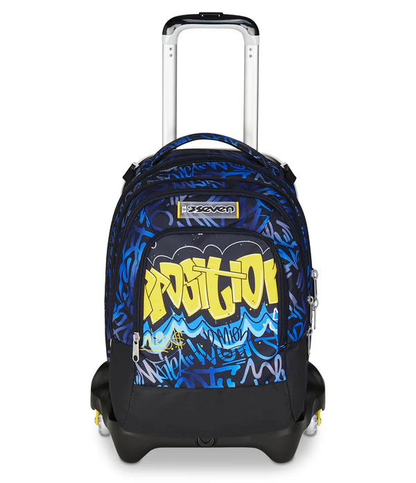 Zaino Trolley Jack Seven Detach a 3 Ruote Hidden Spot Boy