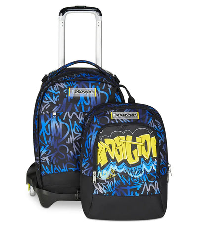 Zaino Trolley Jack Seven Detach a 3 Ruote Hidden Spot Boy