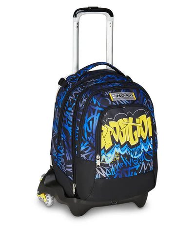Zaino Trolley Jack Seven Detach a 3 Ruote Hidden Spot Boy