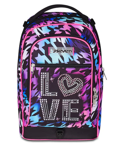 Zaino Trolley Jack Seven a 3 Ruote Glow Love