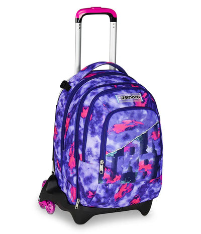 Zaino Trolley Jack Seven Detach a 3 Ruote Shady Dye Girl