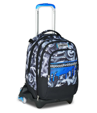 Zaino Trolley Jack Seven Detach a 3 Ruote Quick Graffiti Boy