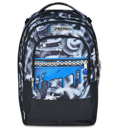 Zaino Trolley Jack Seven Detach a 3 Ruote Quick Graffiti Boy