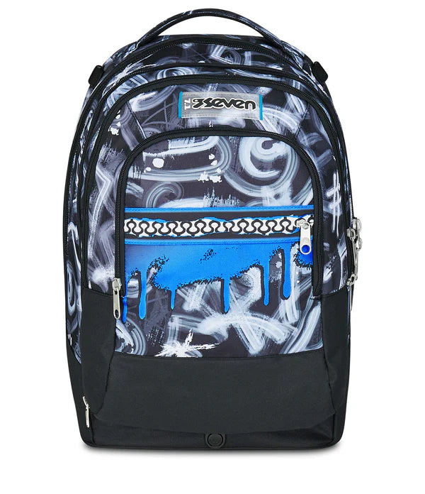 Zaino Trolley Jack Seven Detach a 3 Ruote Quick Graffiti Boy