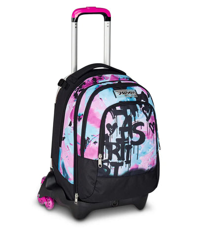 Zaino Trolley Jack Seven Detach a 3 Ruote Quick Graffiti Girl