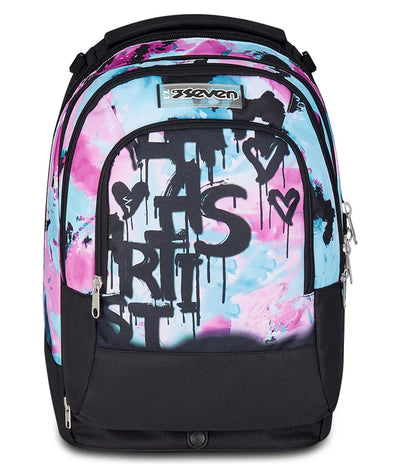 Zaino Trolley Jack Seven Detach a 3 Ruote Quick Graffiti Girl