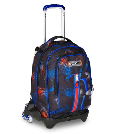 Zaino Trolley Jack Seven a 3 Ruote Optical Shade Boy